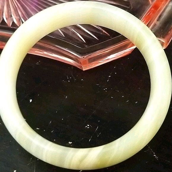 Jade bangle Afghanistan jade! - Picture 3 of 4
